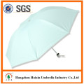 3 Folding One Dollar Umbrella with Silver Coating for Promotion Print Ads